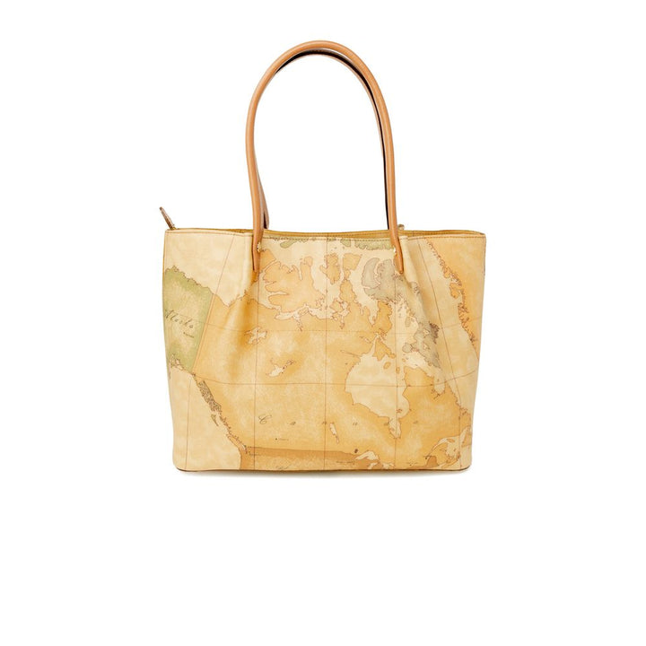 Beige Leather Handbag