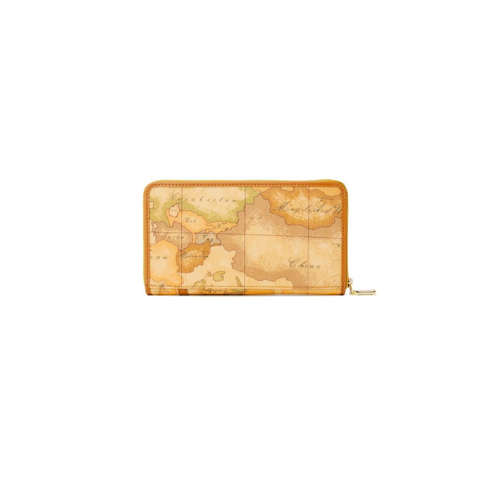 Beige Leather Wallet