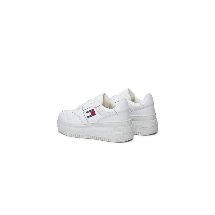 White Leather Sneaker