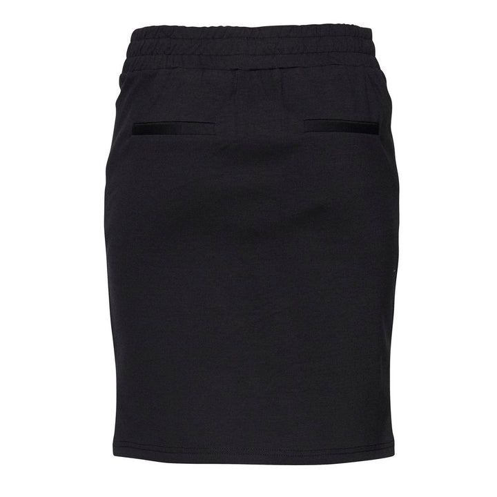 Black Polyester Skirt