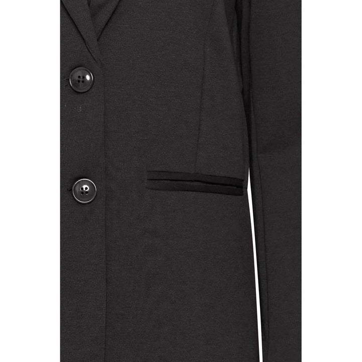 Black Recycled Polyester Suits & Blazer