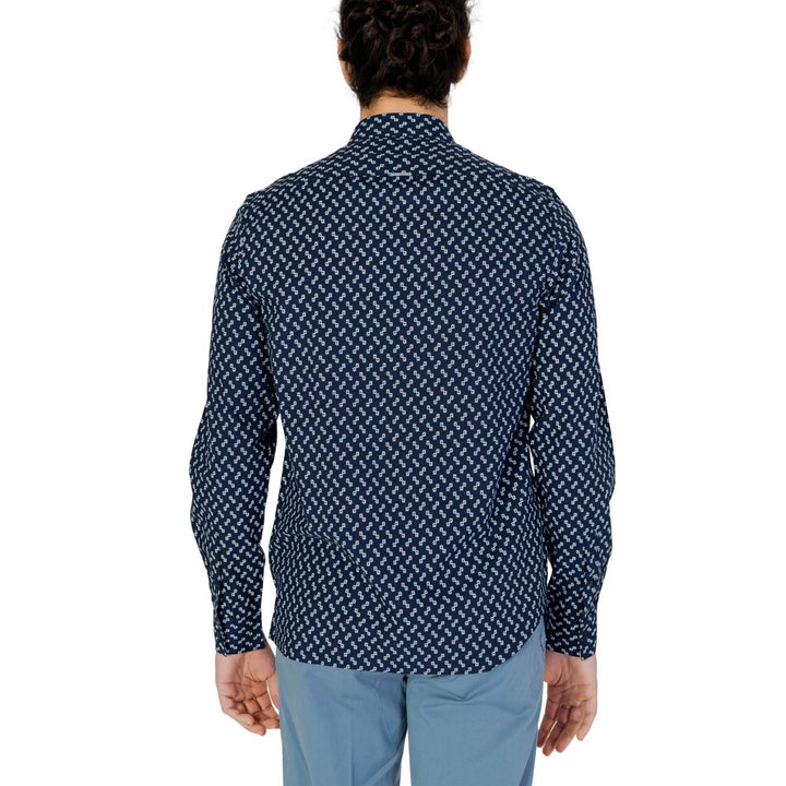 Blue Viscose Shirt