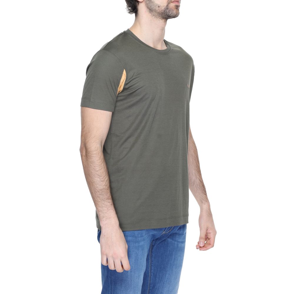 Green Viscose T-Shirt