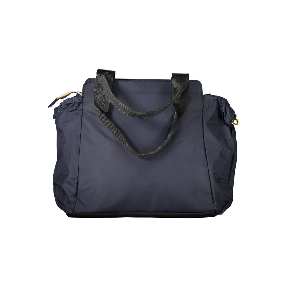 Blue Polyamide Handbag