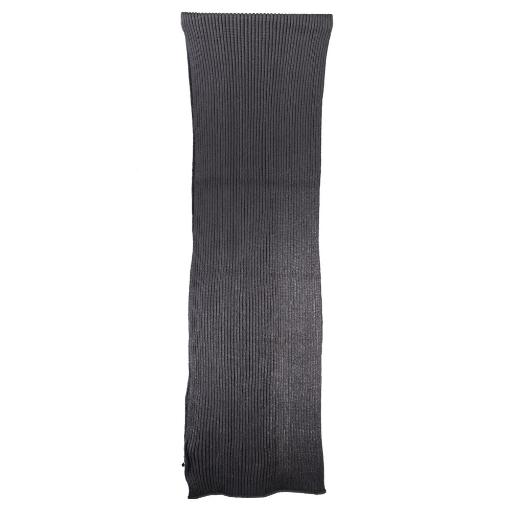 Black Cotton Scarf