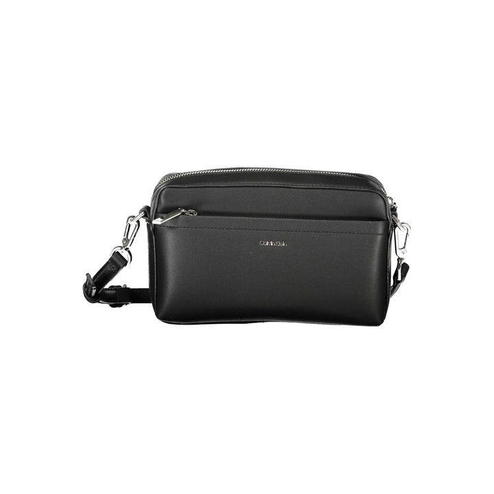 Black Polyester Handbag