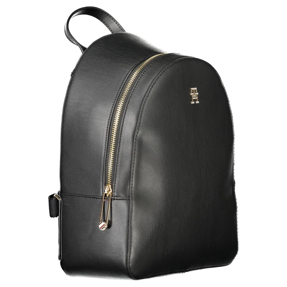 Black Polyethylene Backpack