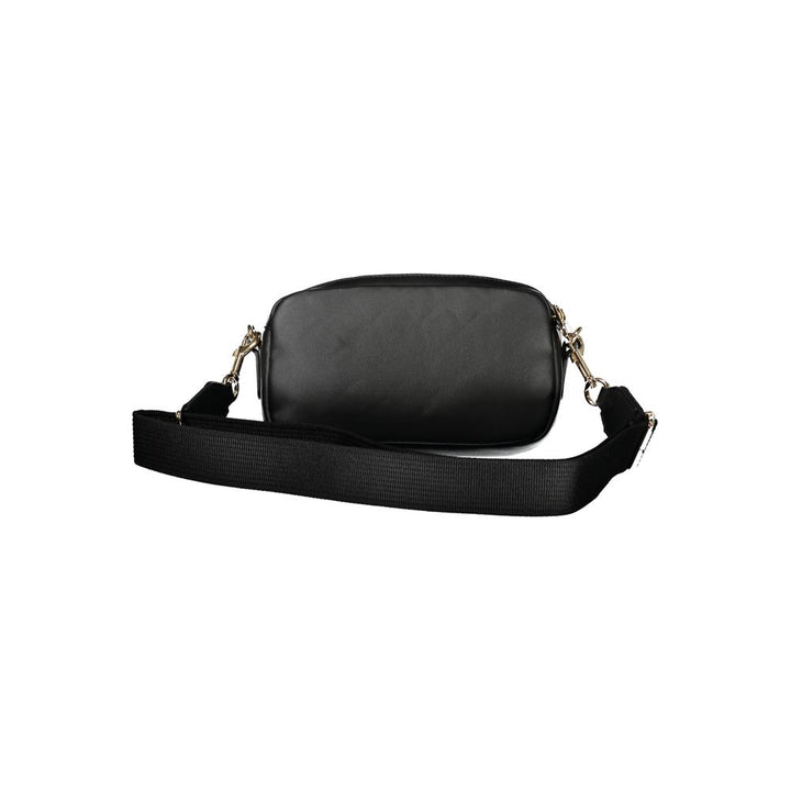 Black Polyester Handbag