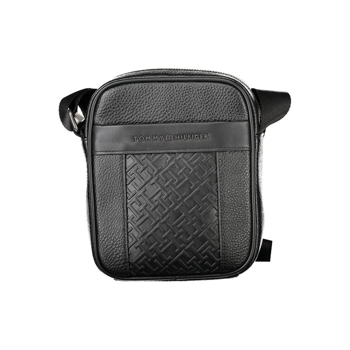 Black Polyethylene Shoulder Bag