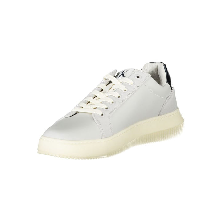 Gray Polyester Sneaker