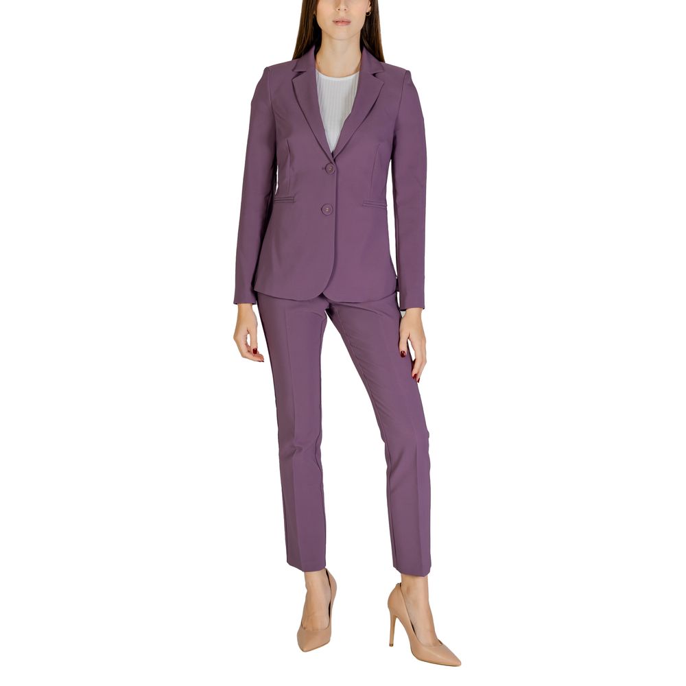 Purple Polyester Suits & Blazer