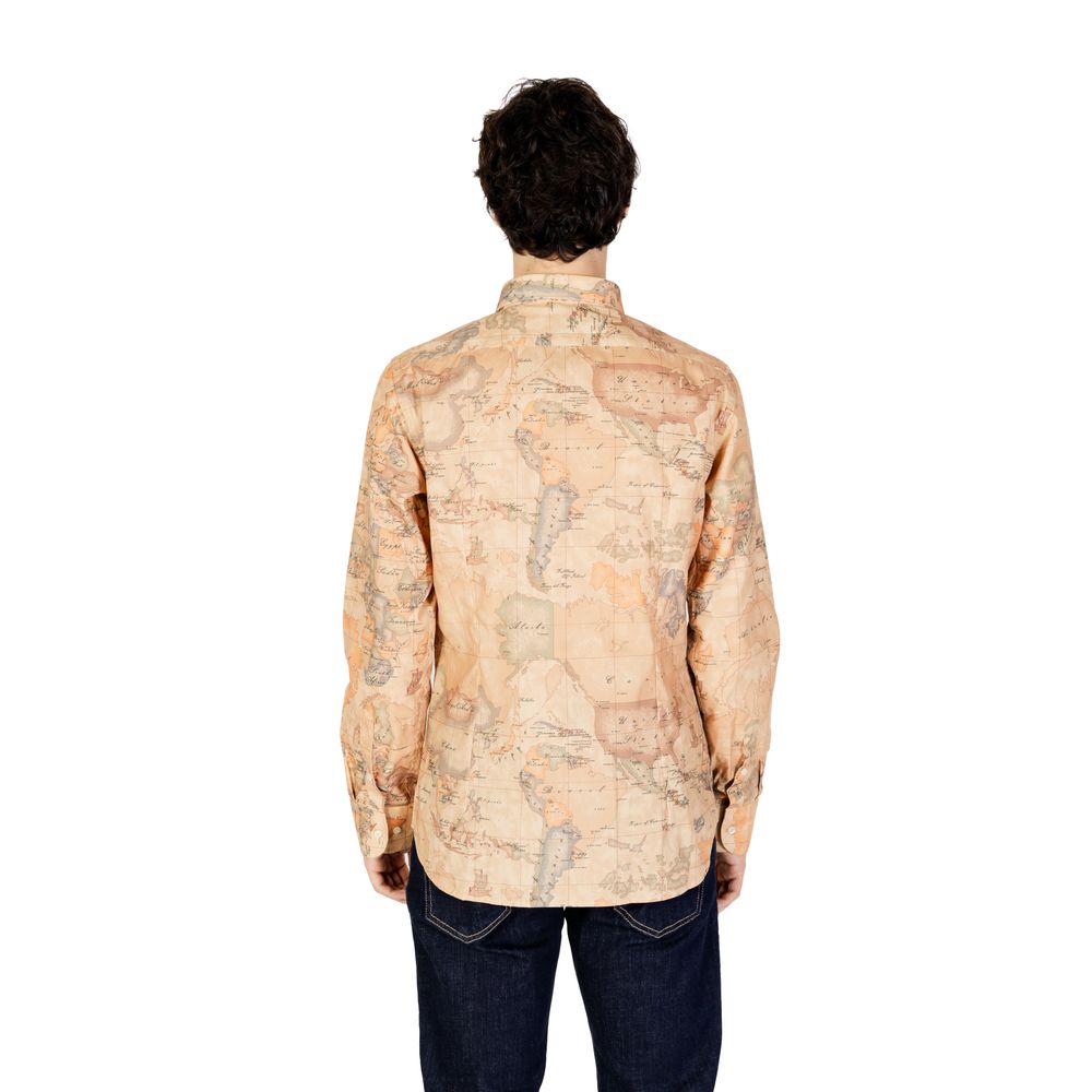 Beige Polyester Shirt