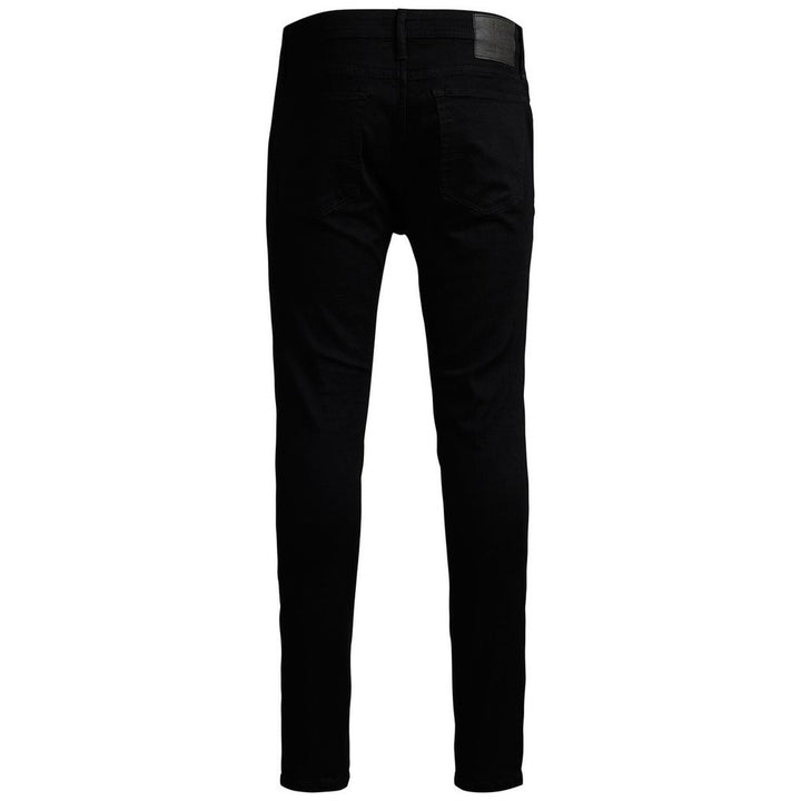 Black Cotton Jeans & Pant