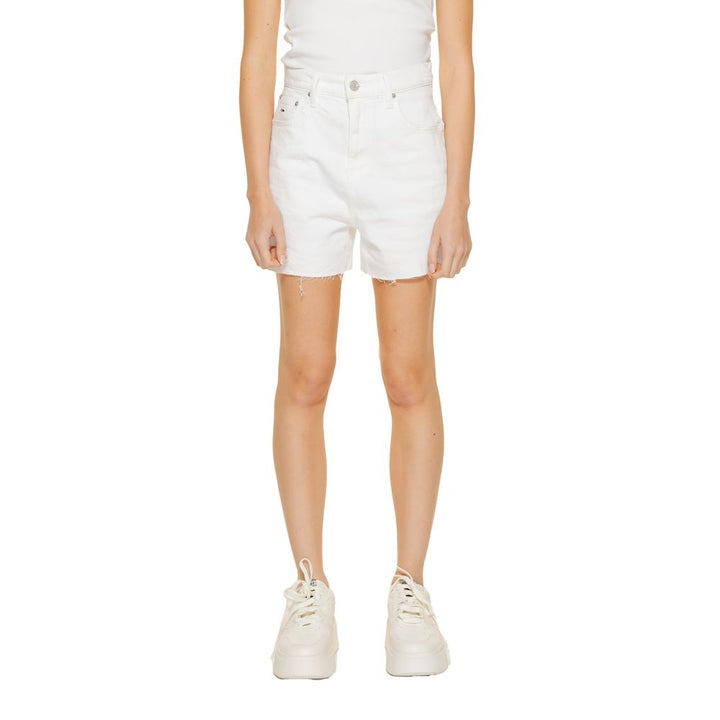 White Cotton Rigenerato Short