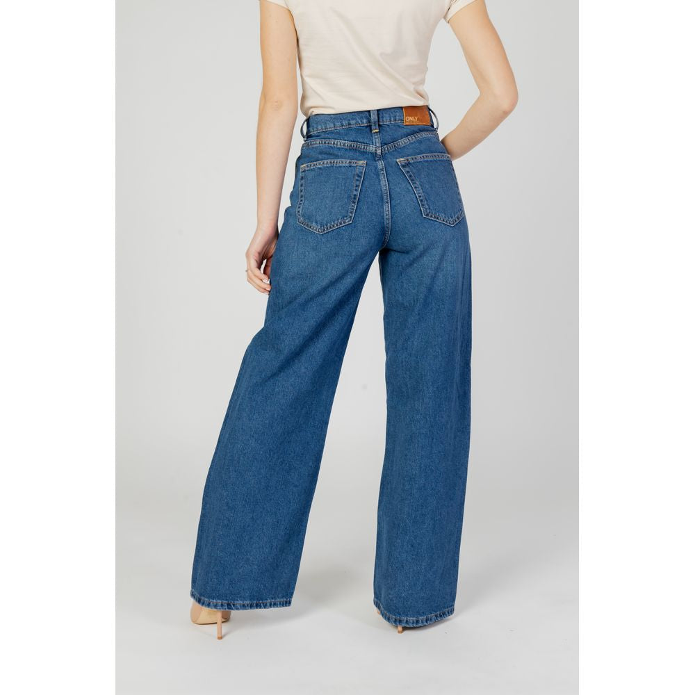 Blue Cotton Jeans & Pant