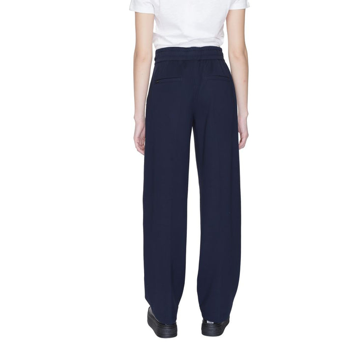 Blue Viscose Jeans & Pant