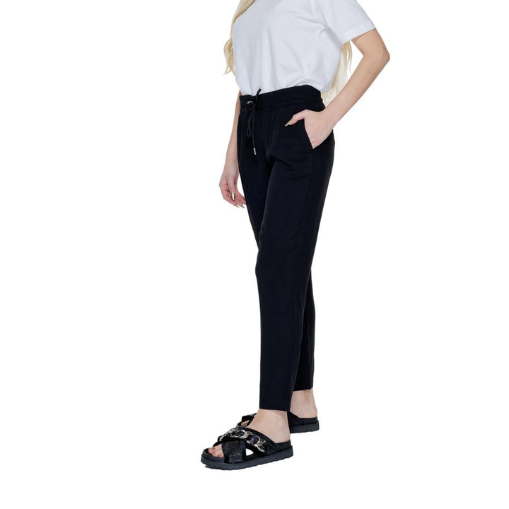 Black Viscose Jeans & Pant