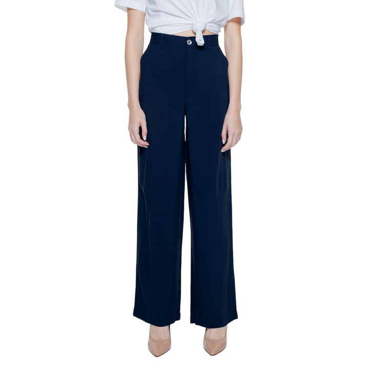 Blue Viscose Jeans & Pant