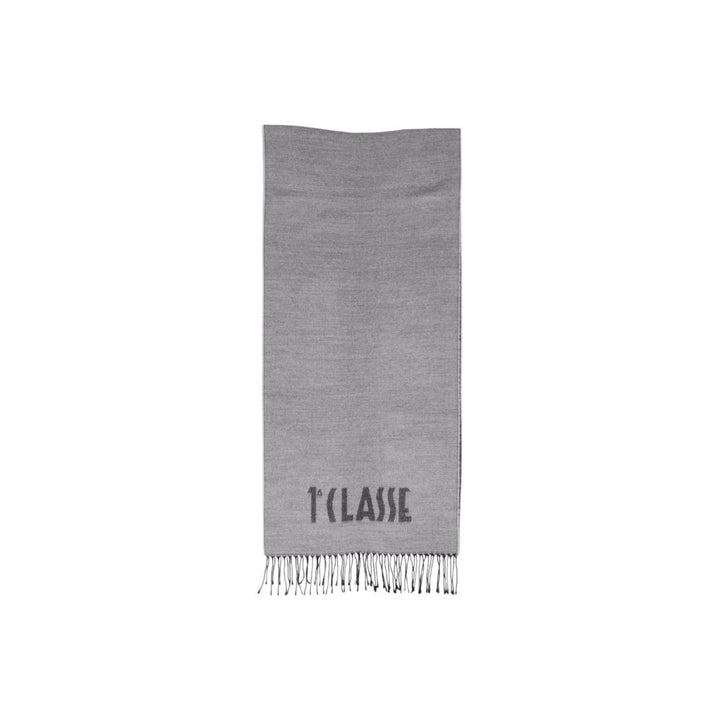 Gray Viscose Scarf