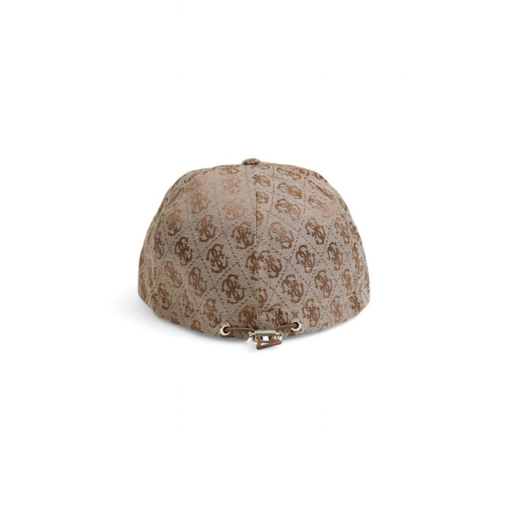 Beige Polyester Hat