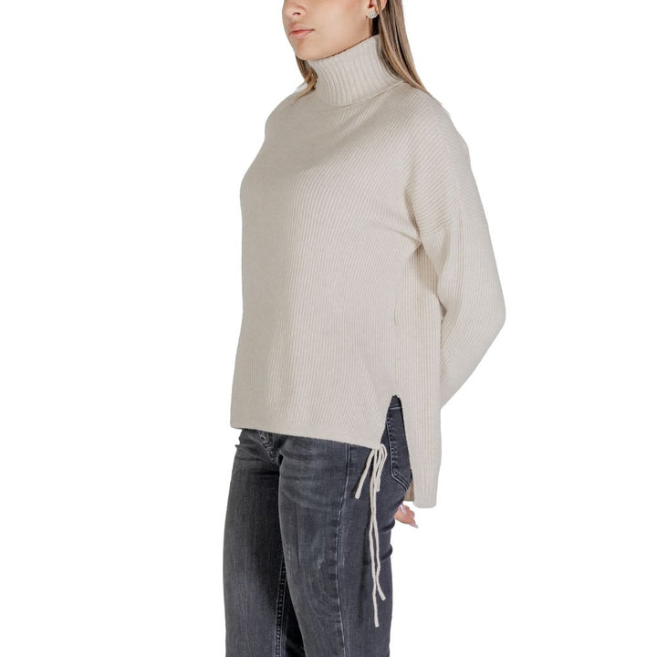 Beige Viscose Sweater