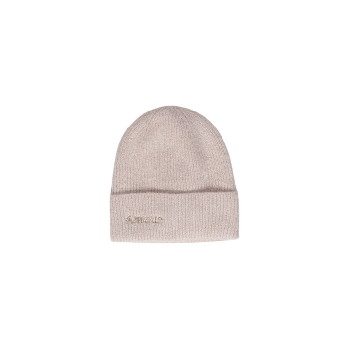 Beige Recycled Polyester Hat