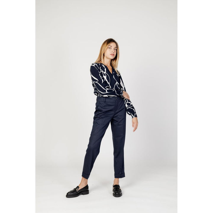 Blue Viscose Jeans & Pant