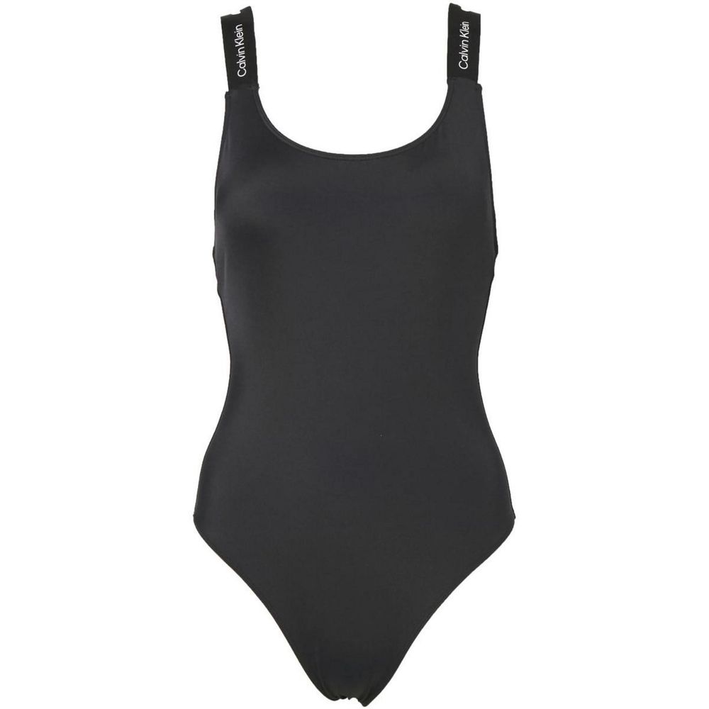 Black Nylon Swimwear