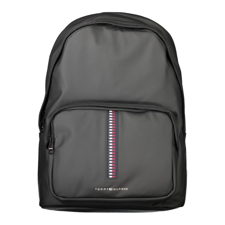 Black Polyethylene Backpack