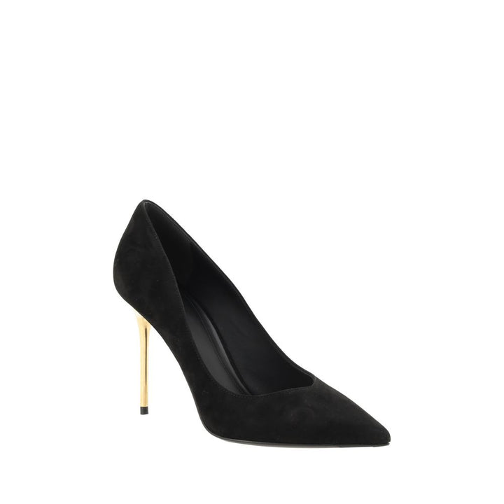 Gold heeled Pump