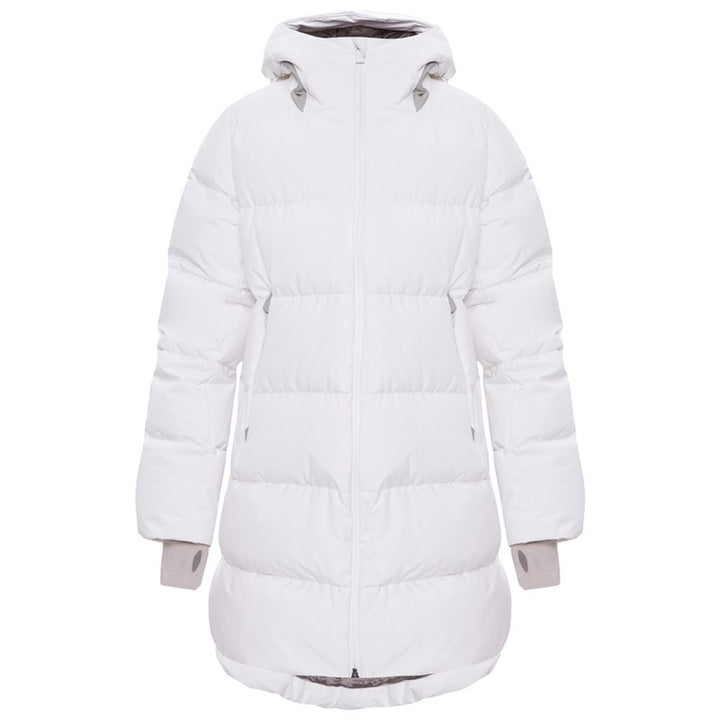 White Nylon Jackets & Coat