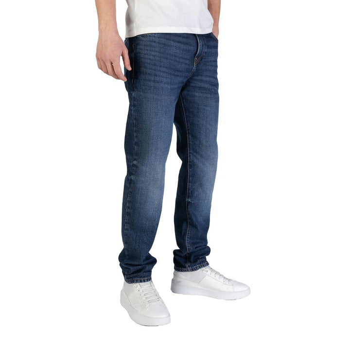 Blue Cotton Jeans & Pant