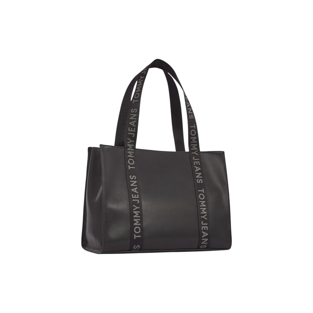 Black Polyethylene Handbag