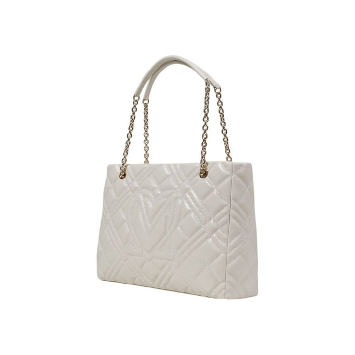 Beige Polyethylene Handbag