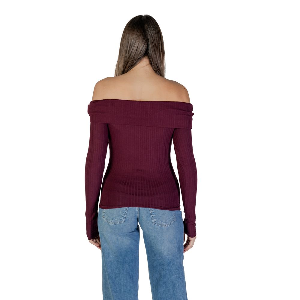 Bordeaux Viscose Tops & T-Shirt