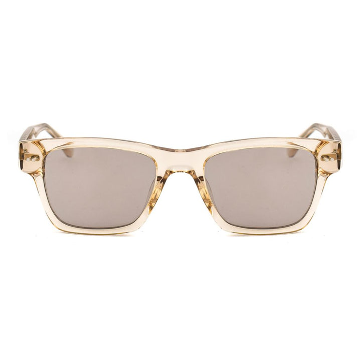 Beige Acetate Sunglasses