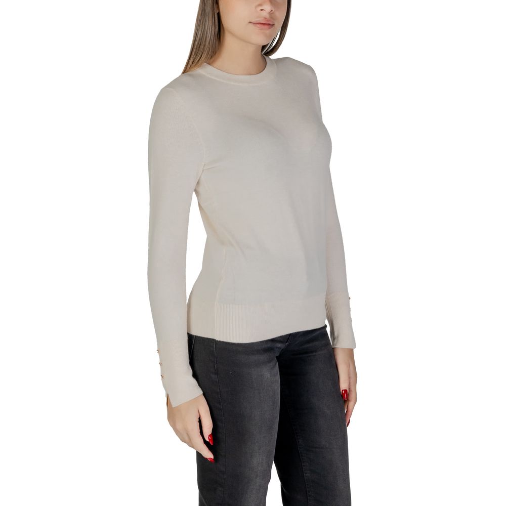 Cream Viscose Tops & T-Shirt