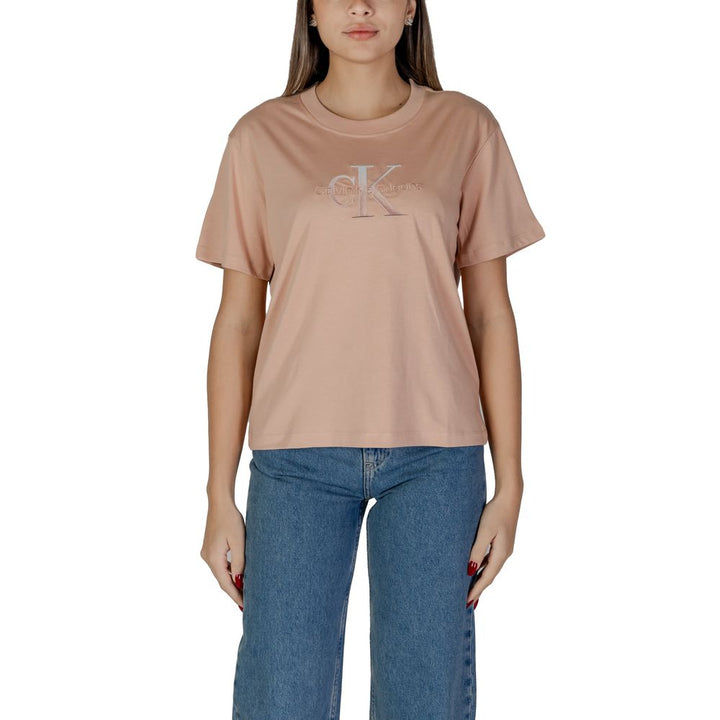 Pink Cotton Tops & T-Shirt