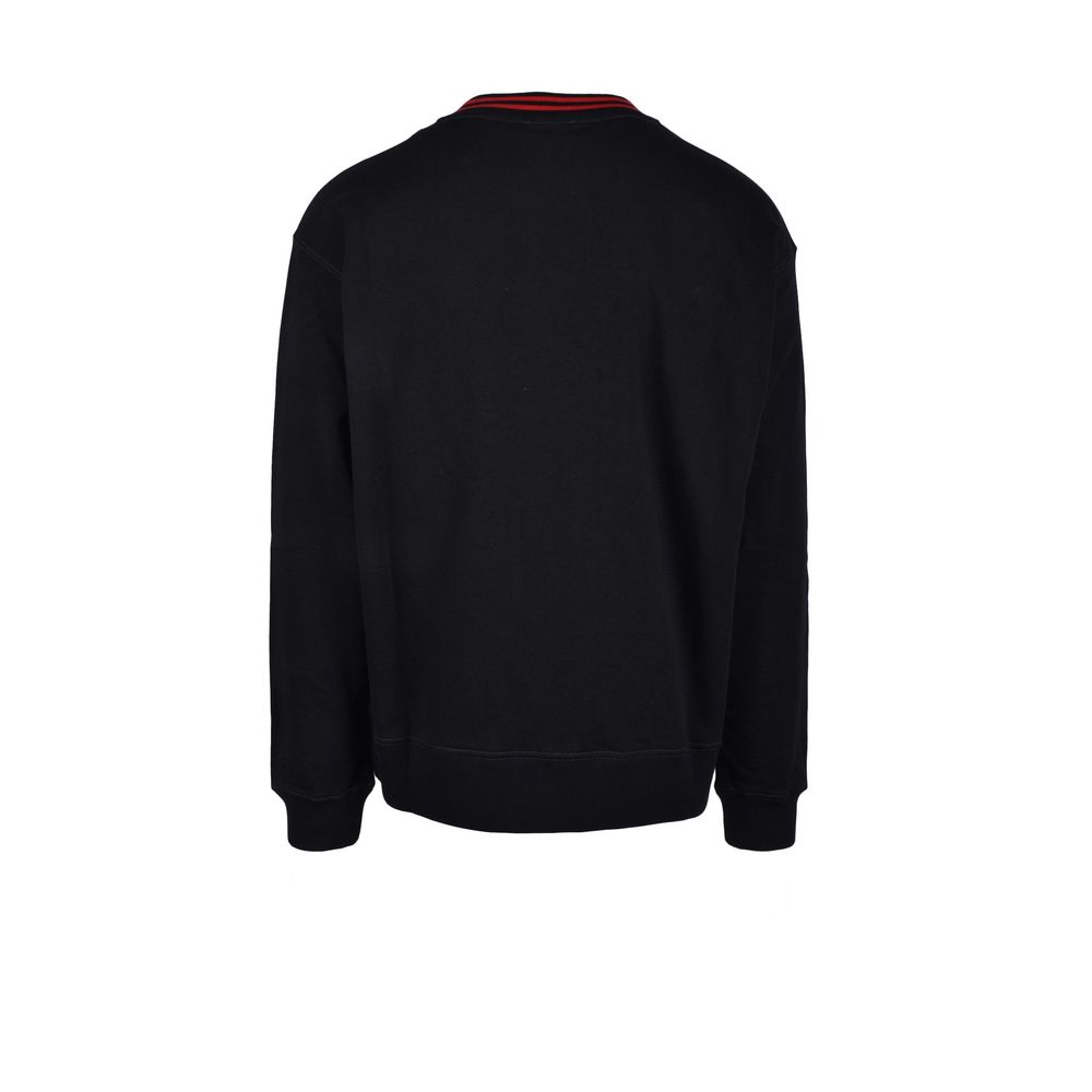 Black Cotton Sweater