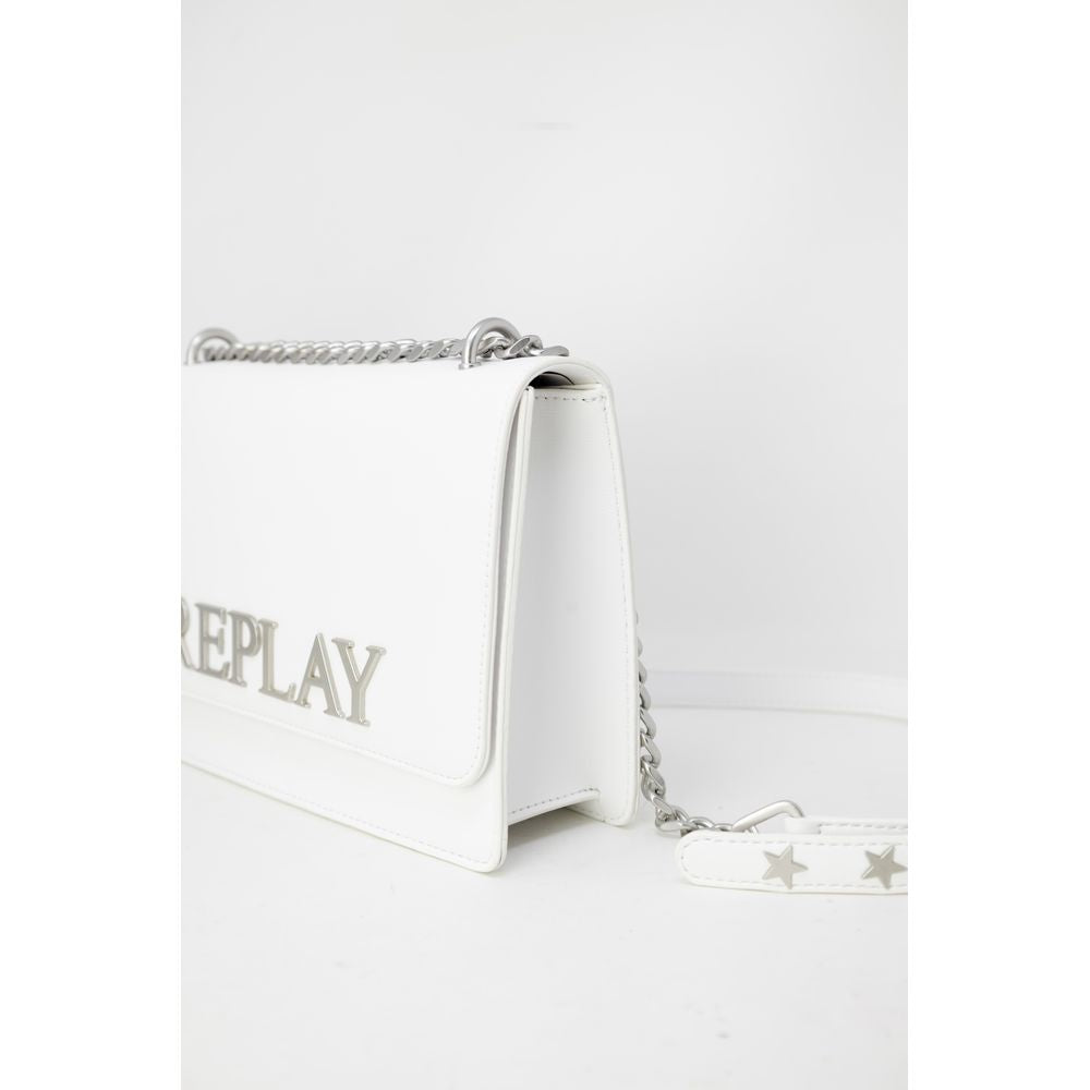 White Polyethylene Handbag