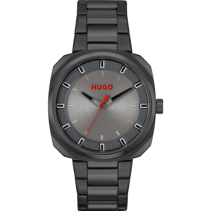 Gray Stainless Steel Watch