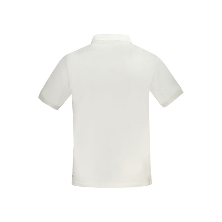 White Cotton Polo Shirt