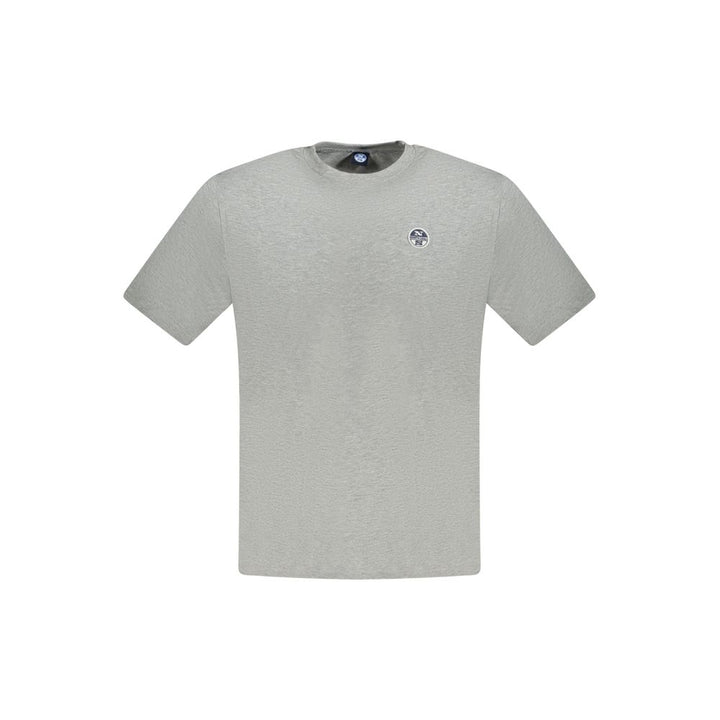 Gray Cotton T-Shirt