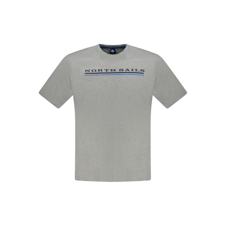 Gray Cotton T-Shirt