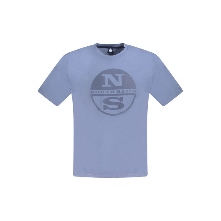 Blue Cotton T-Shirt