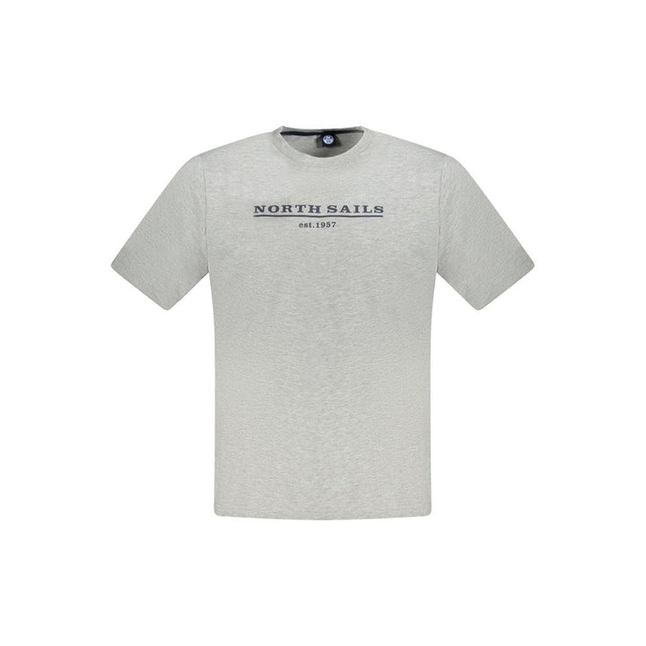 Gray Cotton T-Shirt