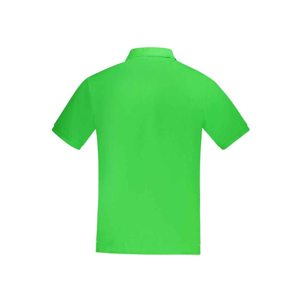 Green Cotton Polo Shirt