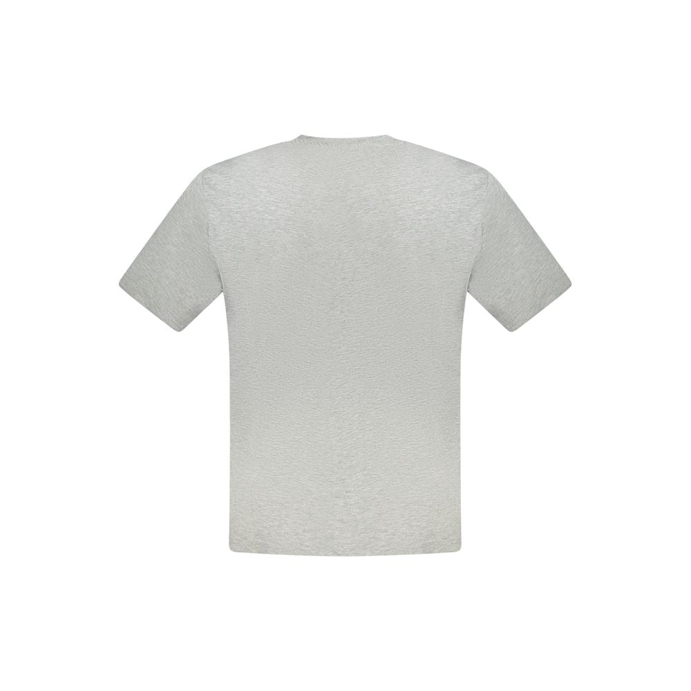 Gray Cotton T-Shirt