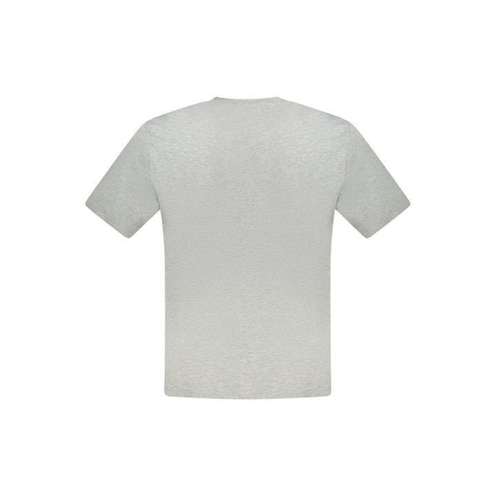 Gray Cotton T-Shirt