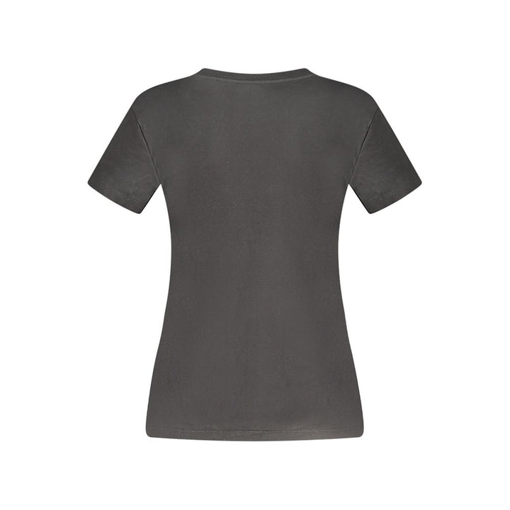 Black Cotton Tops & T-Shirt